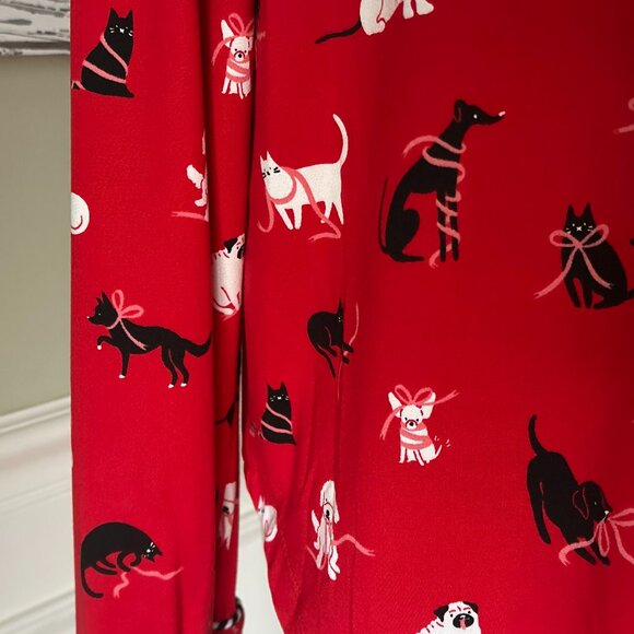 KATE SPADE HOLIDAY PETS PAJAMAS:NWT HOLIDAY PETS (DOGS & CATS) LARGE - Picture 12 of 12